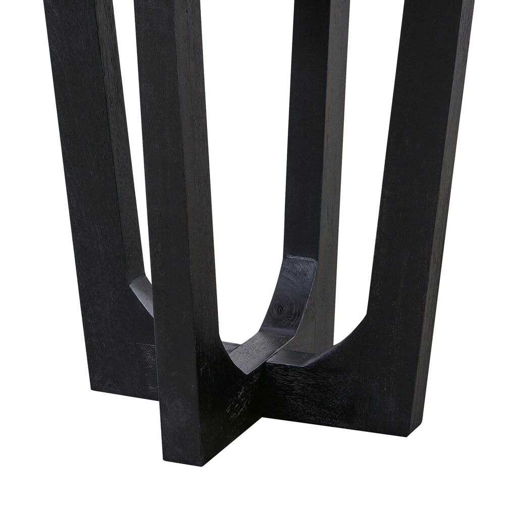 Ashley Hanneforth Round End Table in Brown and Black, , large