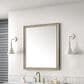 James Martin Vanities Glenbrooke 36" Rectangular Mirror in Whitewashed Oak, , large