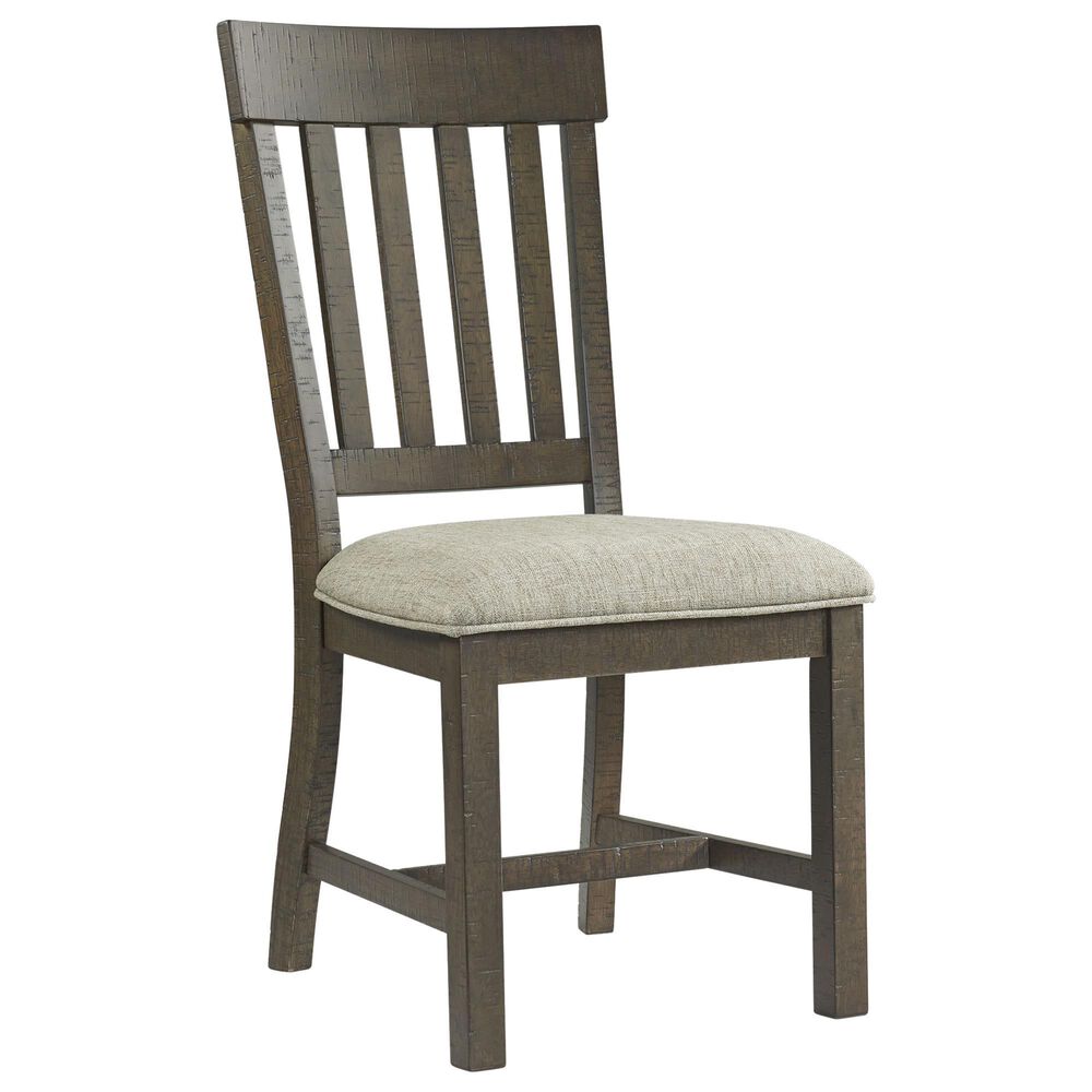 Hawthorne Furniture Sullivan Slat Back Side Chair w/Web Cushion Seat in Burnished Clay, , large