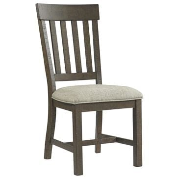 Hawthorne Furniture Sullivan Slat Back Side Chair w/Web Cushion Seat in Burnished Clay, , large