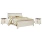 Ashley Willowton 3-Piece King Bedroom Set in Whitewash, , large