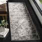 Safavieh Skyler SKY186L 2" x 8" Charcoal and Ivory Scatter Rug, , large