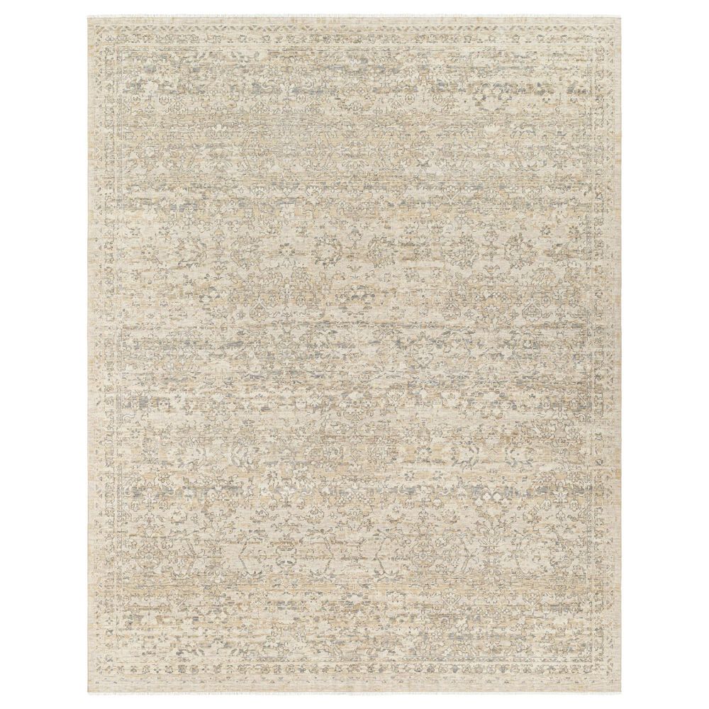 Surya Once Upon a Time Light Gray, Gray, Ivory, Tan and Light Brown 7"10" x 9"10" Area Rug, , large