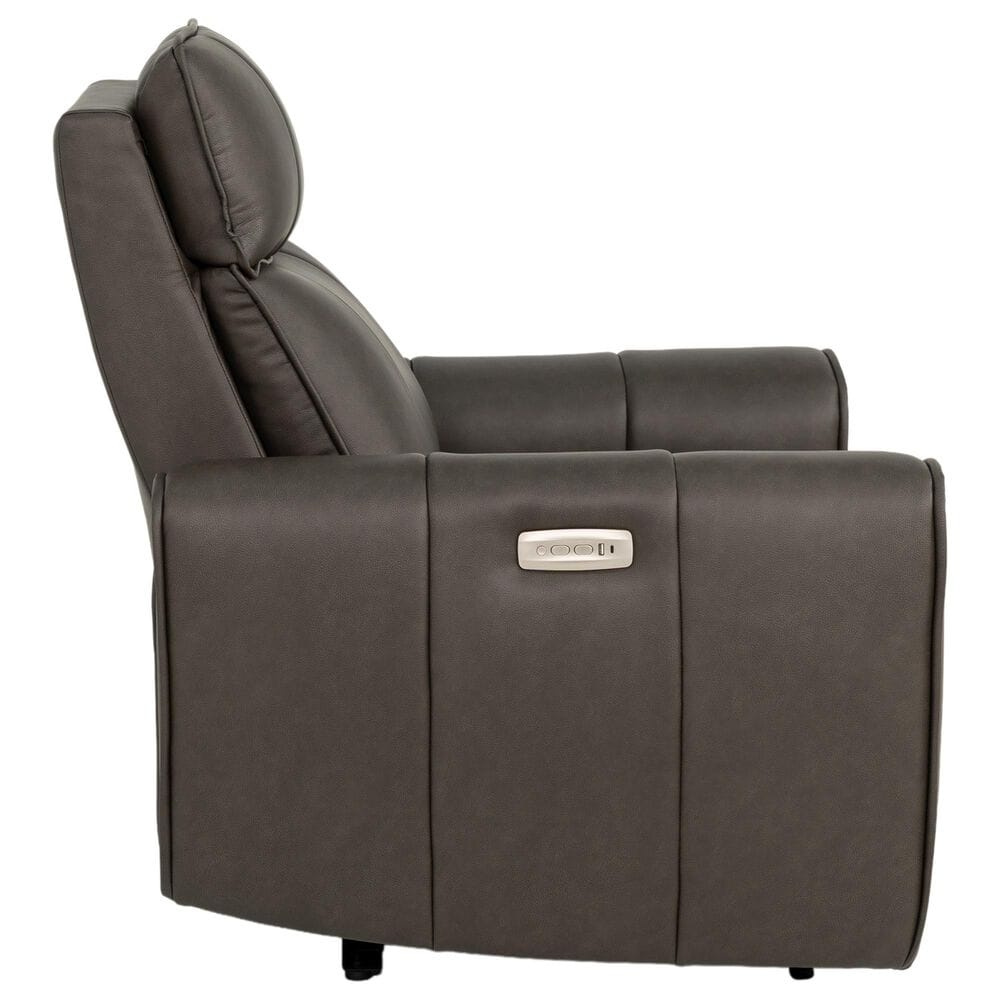 Aurora Furnishings Zero Gravity Power Recliner with Power Headrest in Dallas Espresso, , large