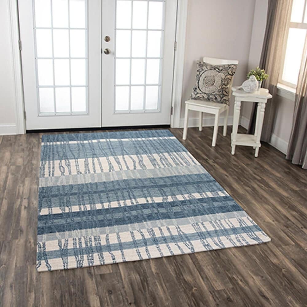 RIZZY Taylor TAY888 8&#39;6&quot; x 11&#39;6&quot; Blue Area Rug, , large