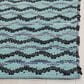 Safavieh Montauk 6" x 9" Turquoise, Blue and Black Area Rug, , large