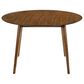 Blue River Arcadia and Renzo 5-Piece 48" Dining Set with Charcoal Cushion in Walnut, , large