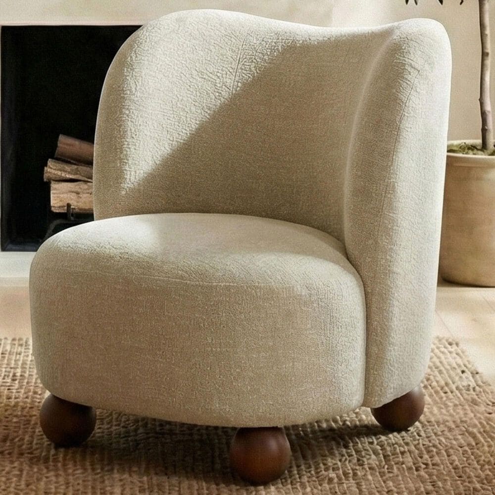 Safavieh Rodolfo Accent Chair in Taupe, , large