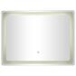 Maple and Jade 32" Room LED Mirror in Silver and White, , large