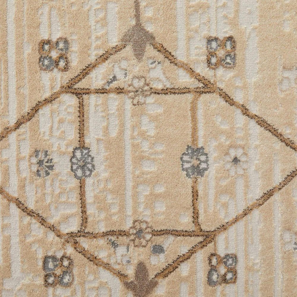 Feizy Celene 39KVF 7&#39;9&quot; x 10&#39; Beige and Gray Area Rug, , large