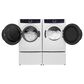 Electrolux 4.5 Cu. Ft. SmartBoost Front Load Washer and 8.0 Cu. Ft. Gas Dryer Laundry Pair with Pedestal in White, , large