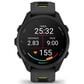 Garmin Forerunner 170 Smartwatch 42mm Black Case with Black and Amp Yellow Silicone Band, , large