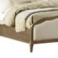 Golden Wave Furniture Interlude Queen Upholstered Bed in Sandstone Buff, , large