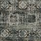 Oriental Weavers Gemini Faded Persian 7"10" x 10"10" Charcoal Area Rug, , large