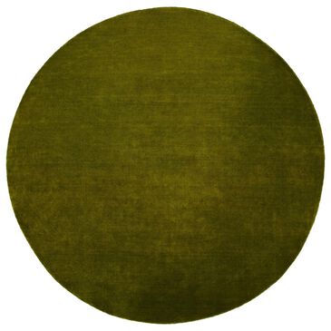 Surya Evergreen Olive 10" Round Area Rug, , large