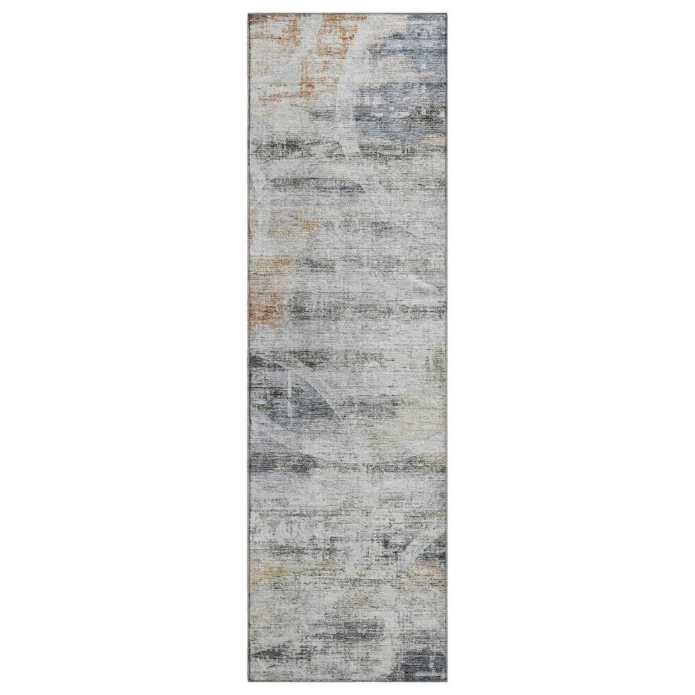Dalyn Rug Company Neo NO3 2"3" x 7"6" Silver Runner, , large