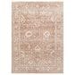 Surya Carlisle 5"3" Round Dusty Pink, Ivory, Pale Blue, Sage, Olive and Medium Brown Area Rug, , large