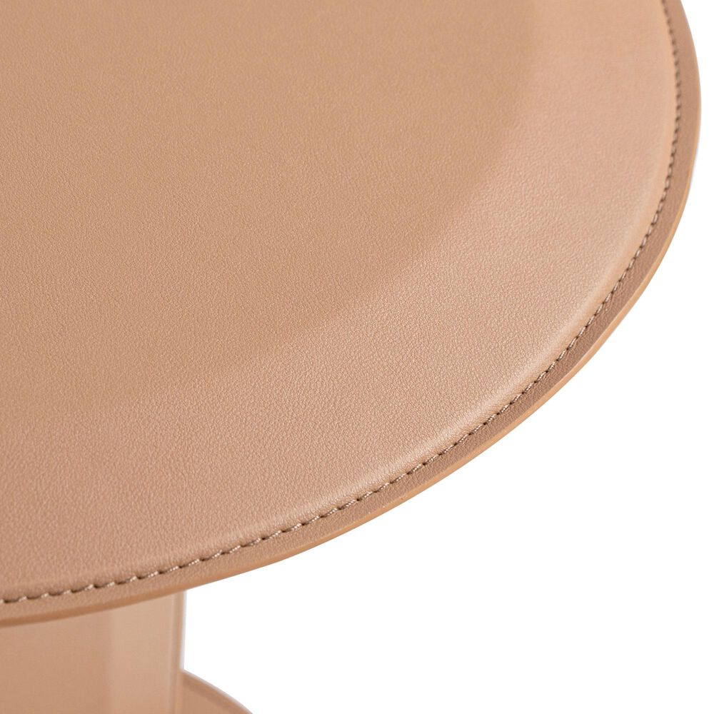 Jennifer Taylor Home Mode Side Table in Saddle Brown, , large