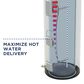 GE Appliances 30-Gallon Smart Short Electric Water Heater with Brass Drain Valve in Gray, , large