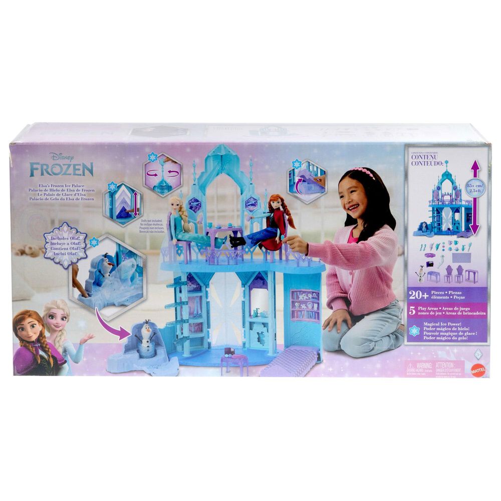Disney Frozen Elsa&#39;s Frozen Ice Palace Castle Playset in Multicolor, , large