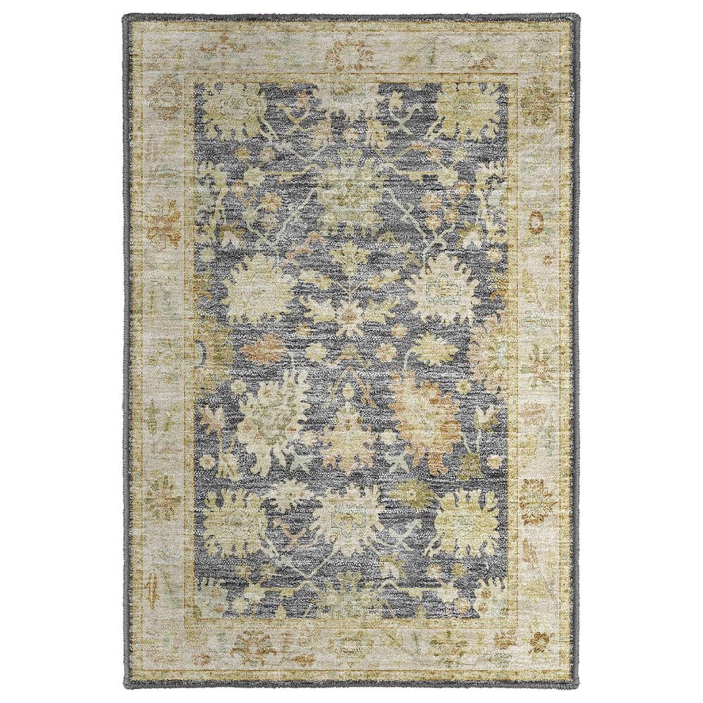 Dalyn Rug Company Hatay HY2 2"6" x 3"10" Gray Area Rug, , large