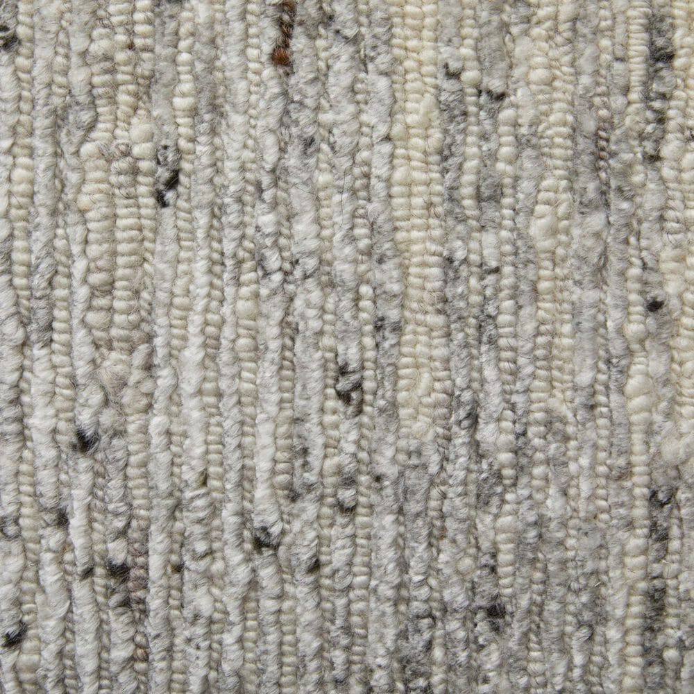 Feizy Brighton 8&#39; Round Gray and Ivory Area Rug, , large