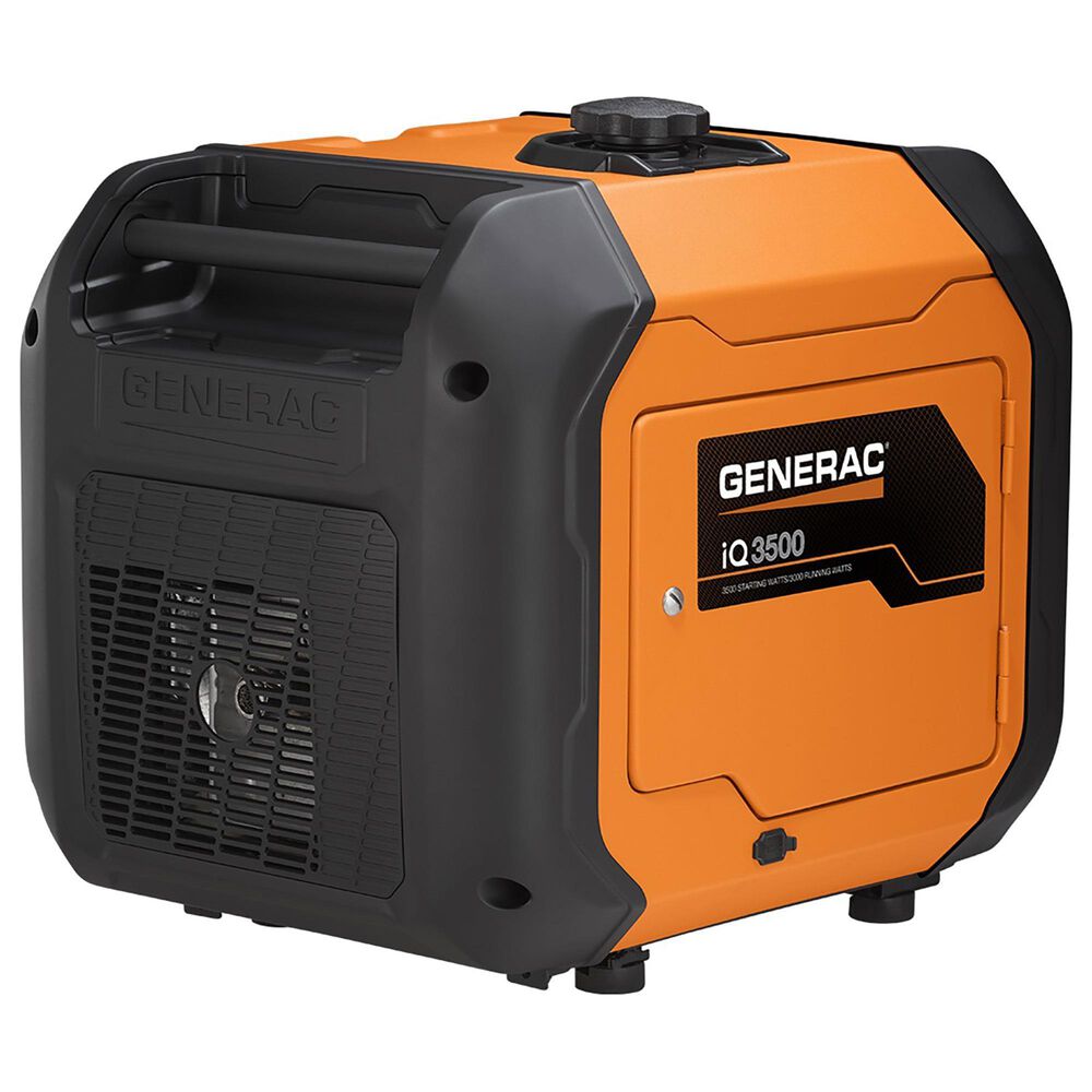 Generac iQ3500 Portable Inverter Generator in Orange and Black, , large
