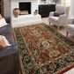 Karastan Spice Market Dhahar Garnet 12" x 15" Area Rug, , large