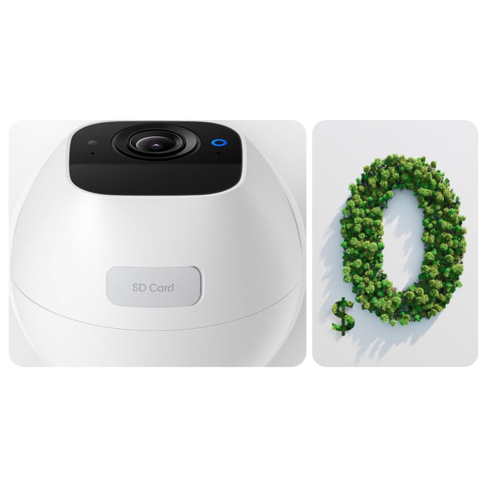 eufy E30 Outdoor SoloCam Security Camera with Solar Panel in White, , large