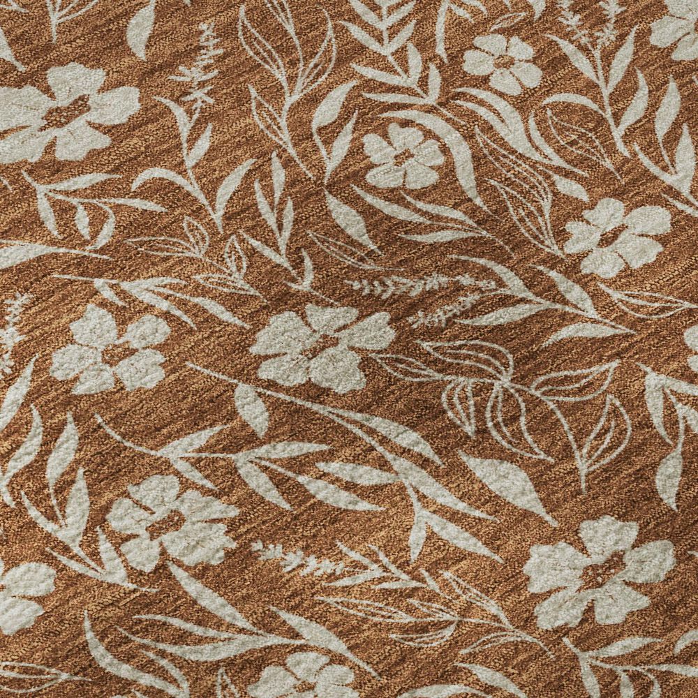 Dalyn Rug Company Soft Essentials Floral Paprika 5' x 7'6" Indoor/Outdoor Area Rug, , large