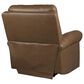 Flexsteel Alexander Power Leather Recliner in Tawny, , large