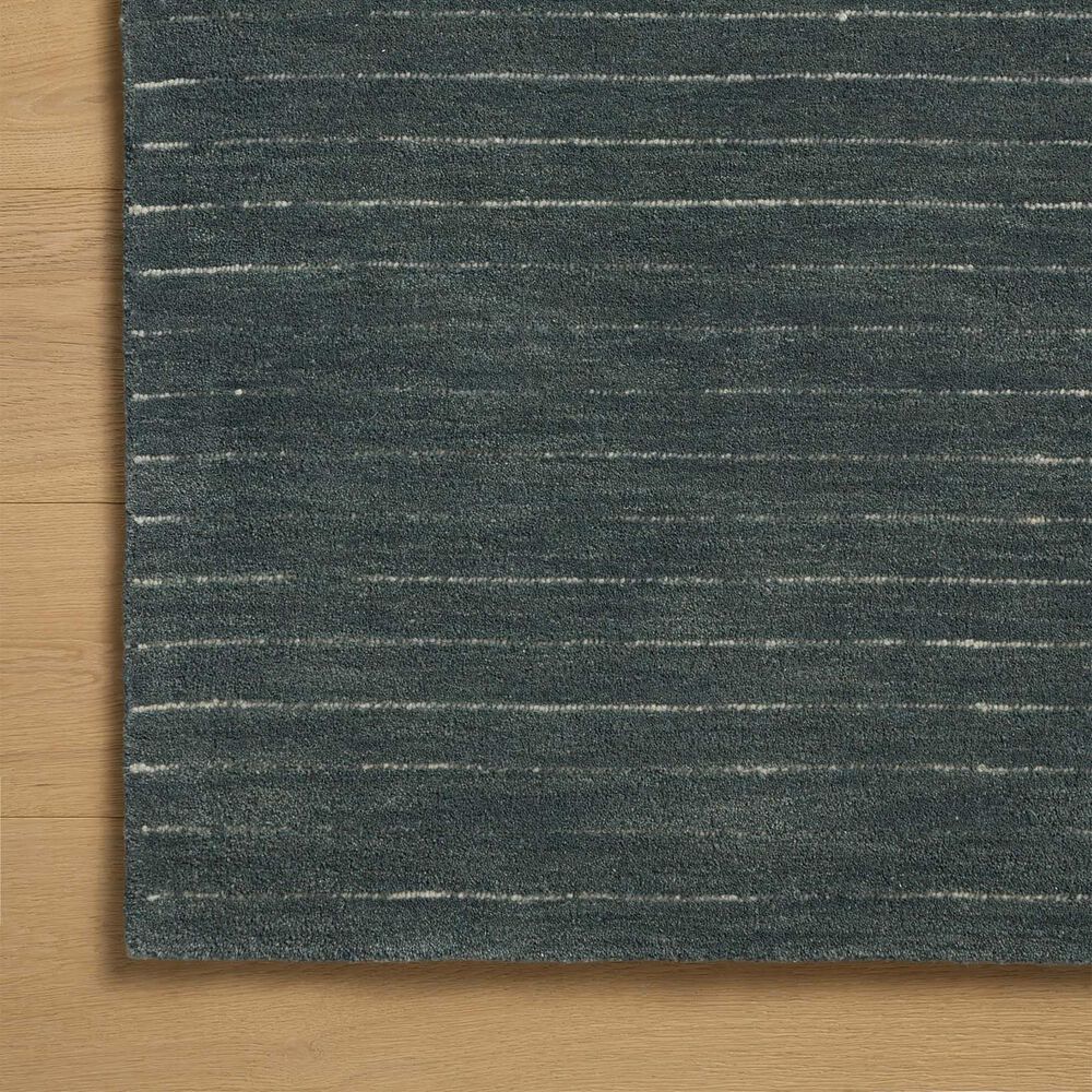 Loloi II Henry 7&#39;9&quot; x 9&#39;9&quot; Denim and Ivory Area Rug, , large