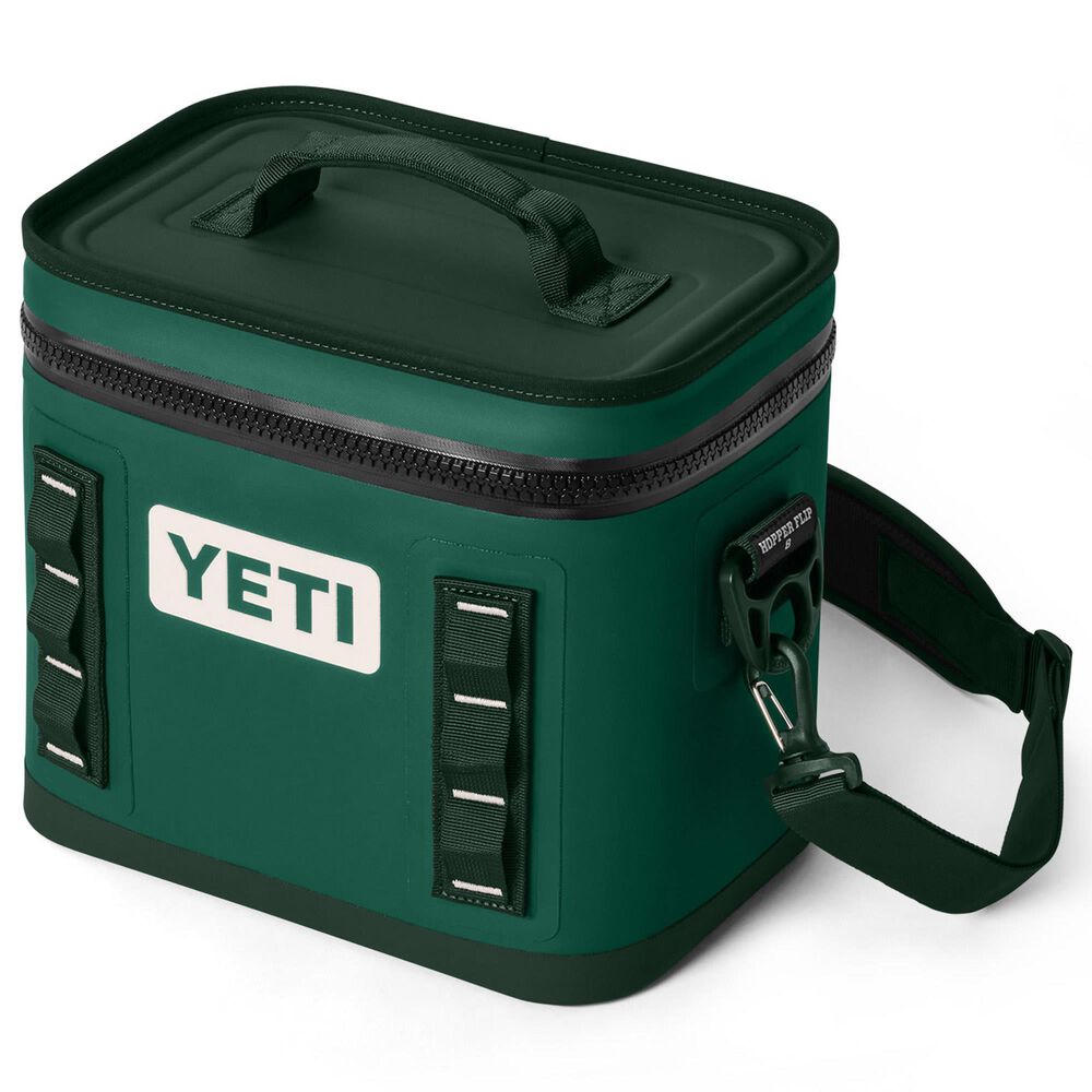 YETI Hopper Flip 8 Soft Cooler in Black Forest Green, , large