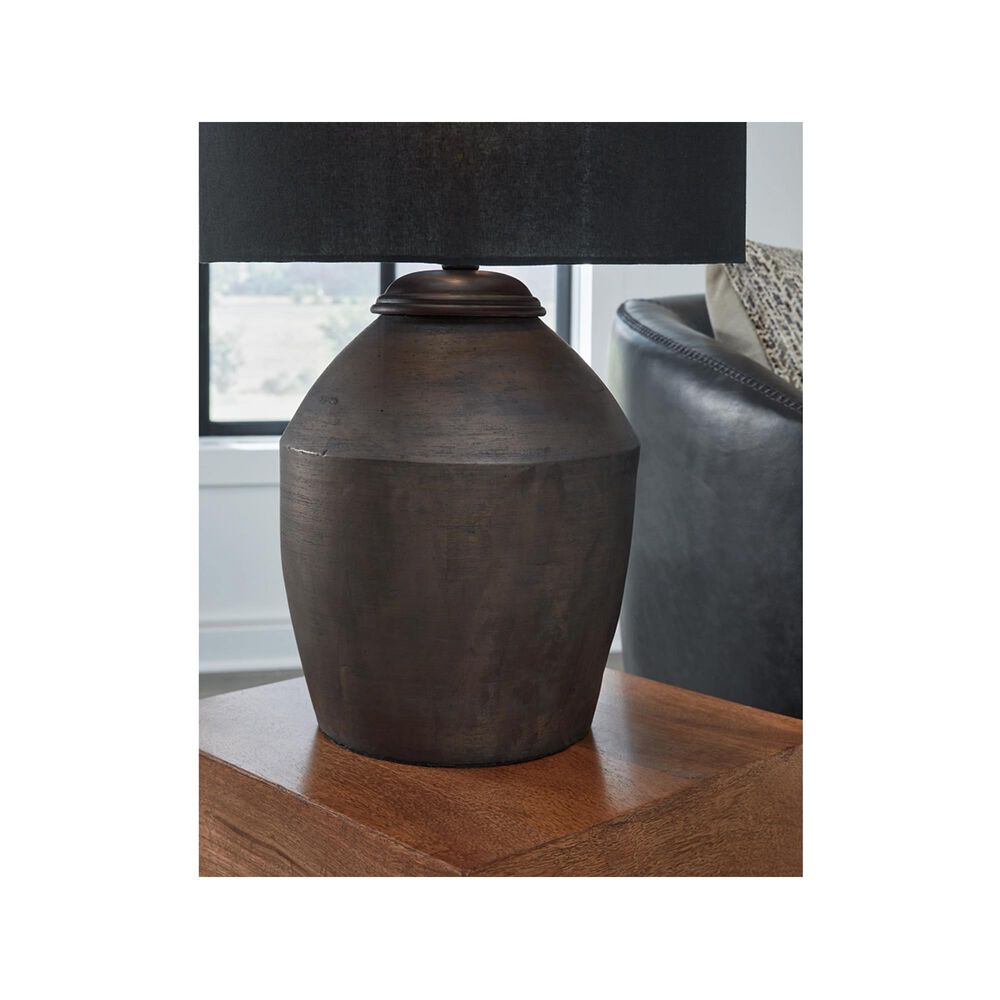 Ashley Naareman Terracotta Table Lamp, , large