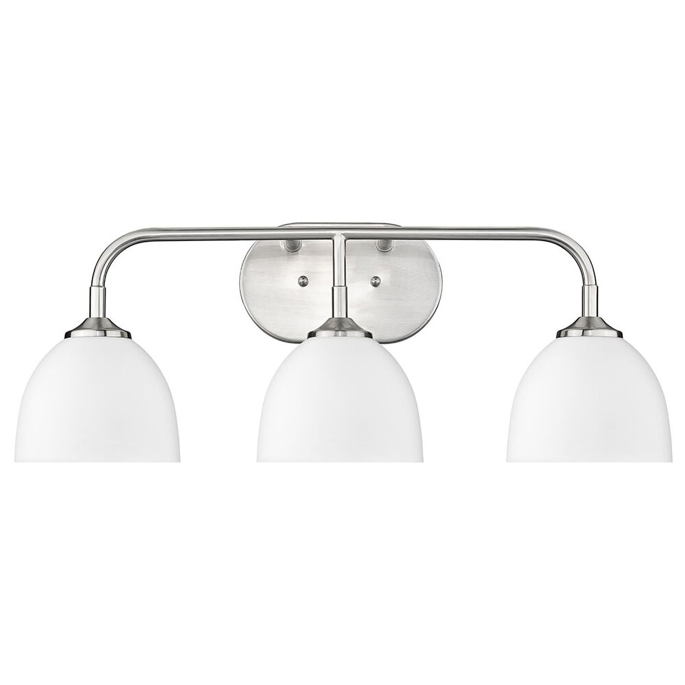 Golden Lighting Zoey 3-Light Bath Vanity in Pewter and White, , large