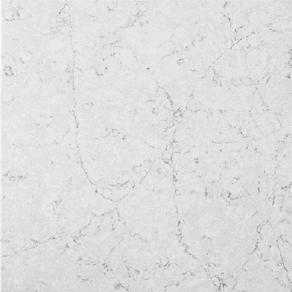 James Martin Vanities Athens 15&quot; Right Single Bathroom Vanity in Glossy White with 3 cm Eternal Jasmine Pearl Quartz Top and Rectangle Sink, , large