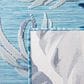 Safavieh Cabana CBN452J 8" x 10" Aqua and Navy Indoor/Outdoor Area Performance Rug, , large