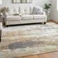 Feizy Clio 5" x 7"6" Brown and Beige Area Rug, , large