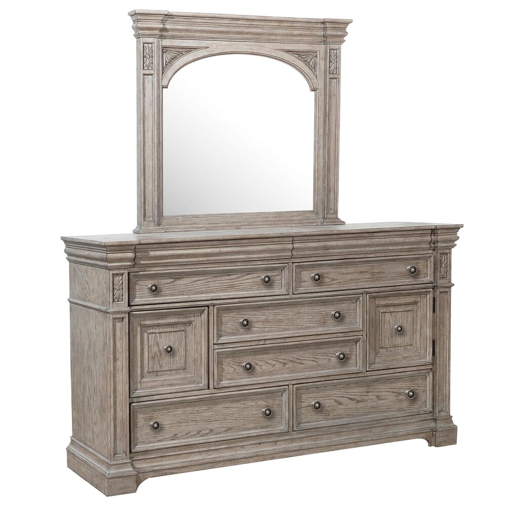 Chapel Hill Kingsbury 3 Piece King Bedroom Set in Gray, , large