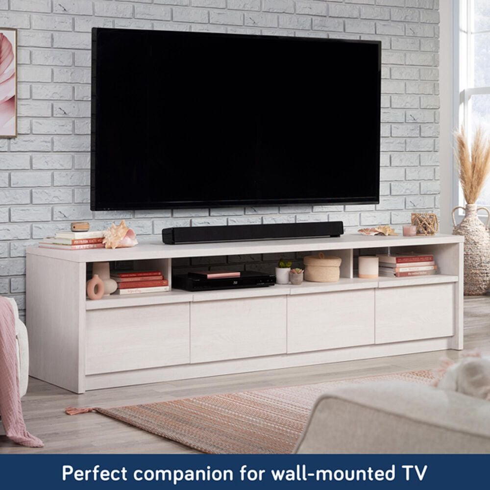 Sauder Harvey Park 81&quot; TV Stand in Alabaster Oak, , large