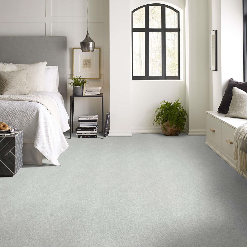 Shaw Tonal Comfort II Carpet in Morning Dew, , large