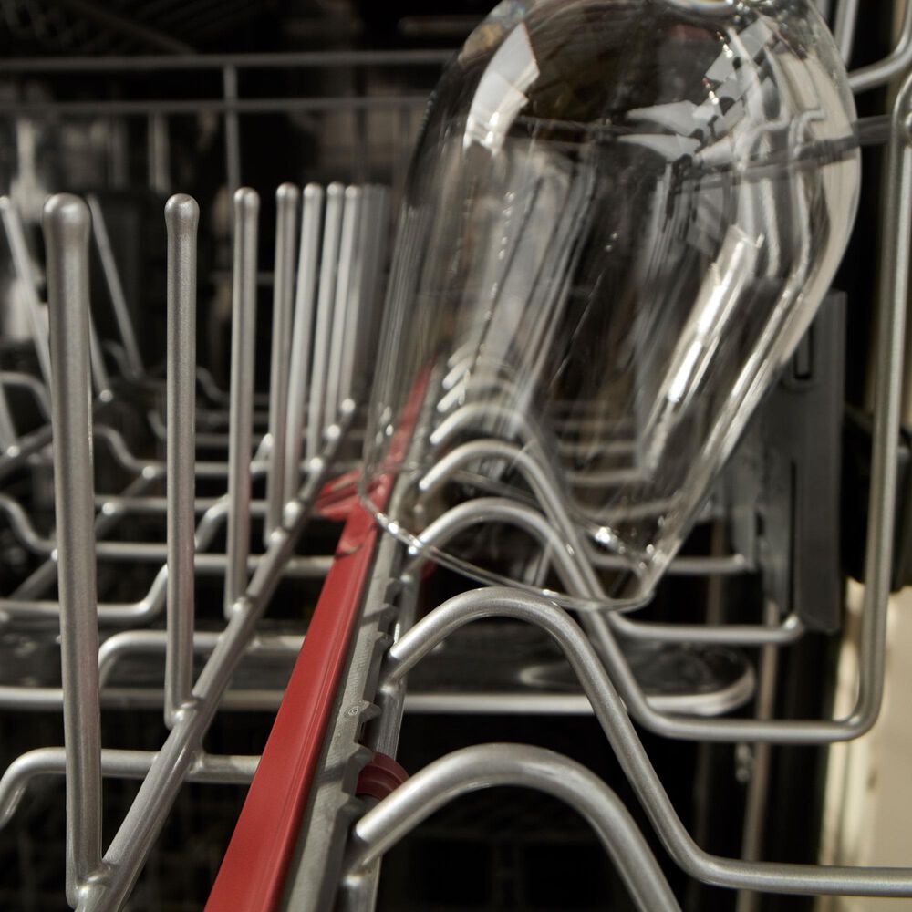 KitchenAid 24&quot; Built-In Bar Handle Third Rack Dishwasher with Stemware Shield and Stemware Clips in PrintShield Stainless Steel, , large