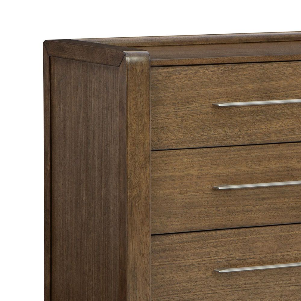 Ashley Marxmore 8 Drawer Dresser and Mirror in Brown, , large