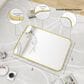HOMLUX 20" x 28" Rectangular Wall Mirror in Gold, , large