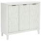 Linden Boulevard 3 Door Cabinet in White, , large
