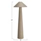 Teak Interiors Linen Floor Lamp- Shade, , large