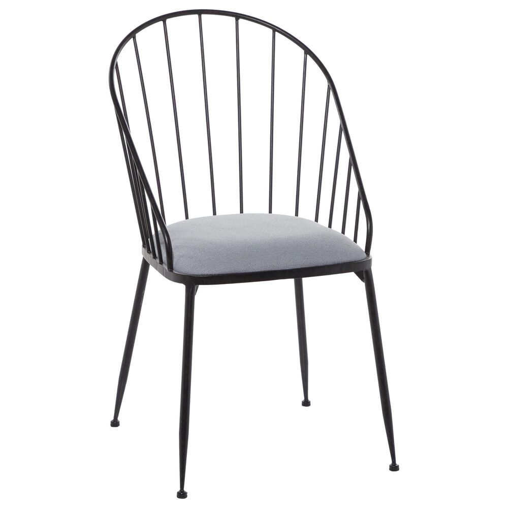 Maple and Jade Arm Chair in Black, , large
