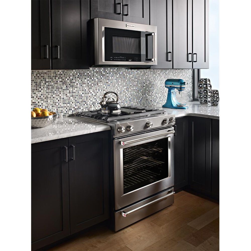 KitchenAid 1.9 Cu. Ft. Convection Microwave with High Speed Cooking in