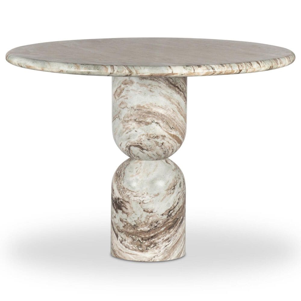 Four Hands Figueroa Dining Table in Sawar Marble, , large