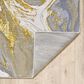 Kas Oriental Rugs Luna Watercolors 3"3" x 4"11" Gold and Grey Area Rug, , large